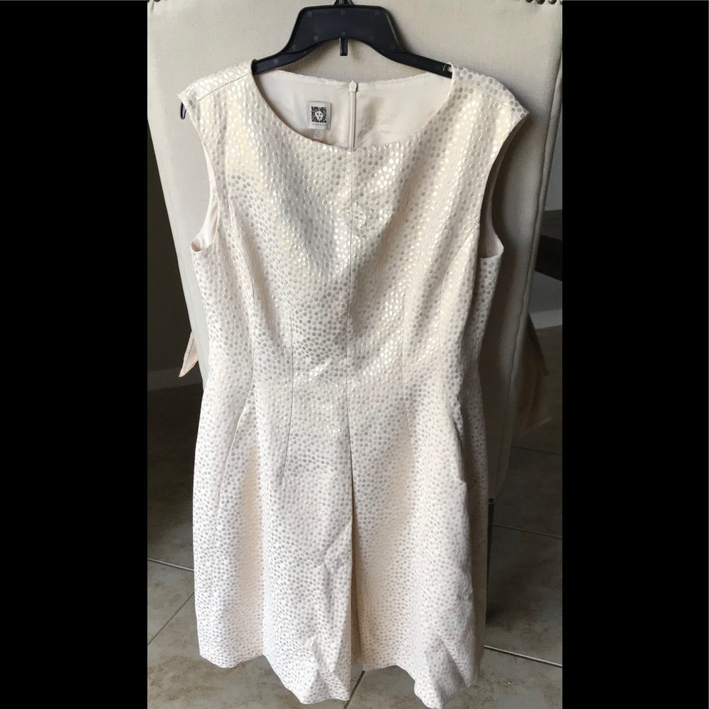 Beautiful dress champagne color Size 14